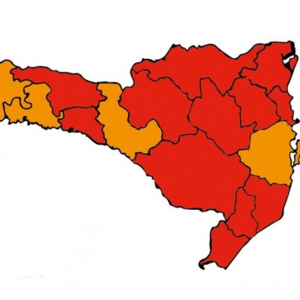 Pela 28ª semana consecutiva, Planalto Norte segue em nível gravíssimo para a covid-19