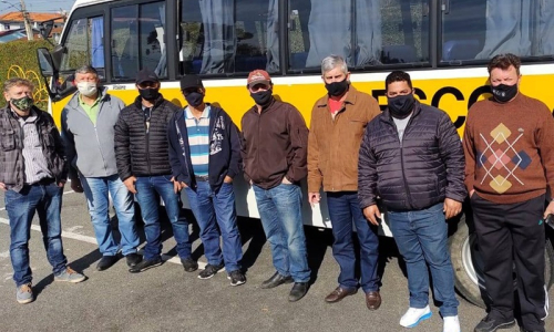 Motoristas de transporte escolar recebem capacitação em Campo do Tenente