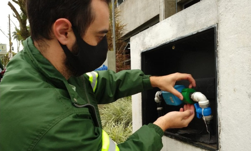Casan inicia troca de hidrômetros em imóveis de Mafra
