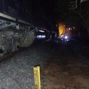 Homem é atropelado por trem em Mafra e tem partes das duas pernas amputadas