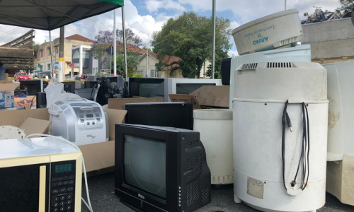 Campanha arrecada resíduos eletrônicos descartáveis neste sábado em Mafra
