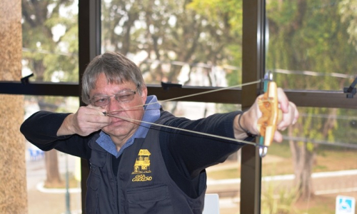 Conheça o atleta que fez de Mafra referência na prática do estilingue