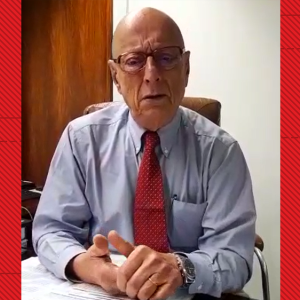 Em vídeo, senador Esperidião Amin lamenta morte de Carlinhos Scholze