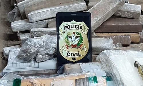 Polícia Civil realiza destruição de drogas apreendidas em Mafra