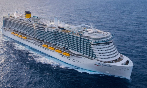 Costa Smeralda: o maior navio na história da temporada brasileira