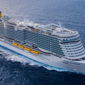 Costa Smeralda: o maior navio na história da temporada brasileira