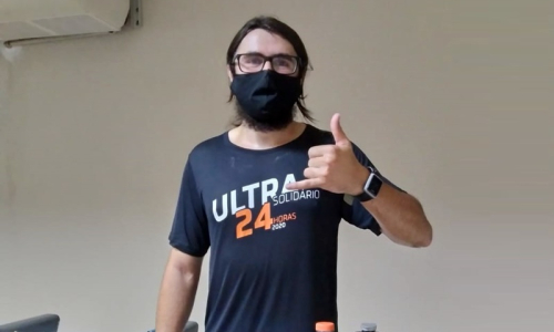 Ultramaratonista vai correr 24 horas na esteira para ajudar entidade