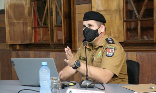 Comandante da PM busca apoio do Legislativo para redução da criminalidade em Rio Negro
