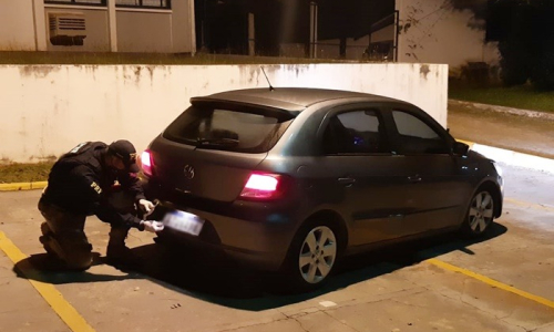 Motorista é preso por dirigir veículo furtado e adulterado em Mafra