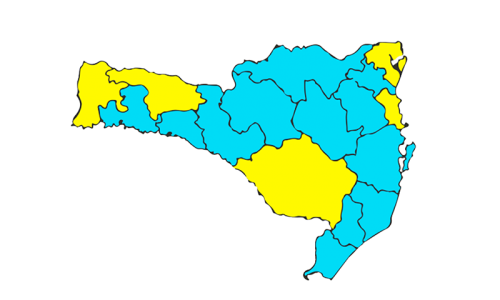 Covid-19: Planalto Norte cai para nível moderado na matriz de risco