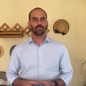 Vídeo: Eduardo Bolsonaro manda recado para Itaiópolis