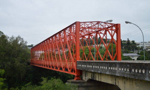 Ponte metálica será interditada para manutenção elétrica