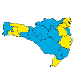 Mafra e Itaiópolis seguem no nível moderado para a covid-19