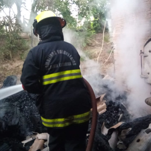 Estufa de fumo é salva de incêndio por Bombeiros Voluntários de Itaiópolis
