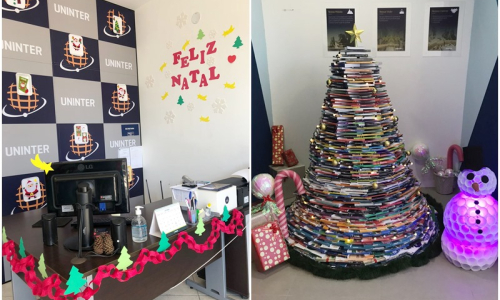 Concurso de decoração natalina nos polos da Uninter terá votação popular