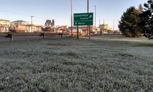 Semana será marcada por frio intenso em Riomafra