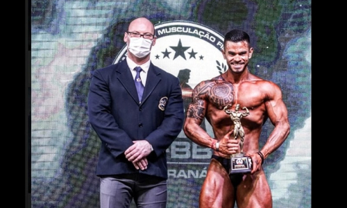 Atleta rionegrense conquista 4 títulos no maior campeonato de fisiculturismo do Paraná