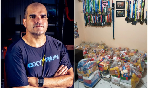 Ultramaratonista vai disputar prova de 72 horas para arrecadar alimentos