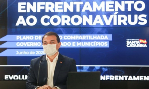 Governador Carlos Moisés testa positivo para covid-19