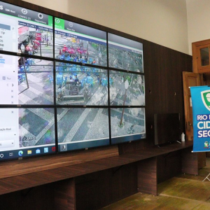 Novo sistema de videomonitoramento urbano é inaugurado em Rio Negro