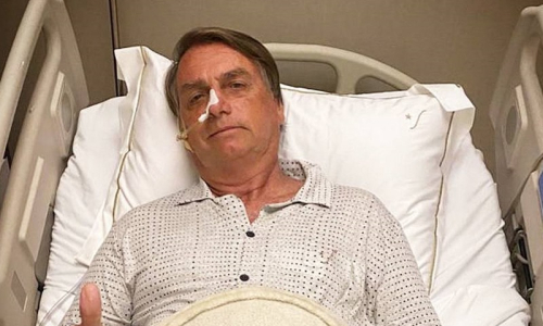 Transferência de Bolsonaro de SC para SP exigiu esquema de emergência