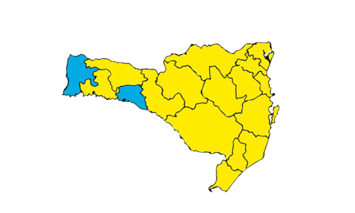 15 regiões de Santa Catarina estão no nível alto para a covid-19