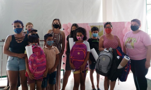 Campanha arrecada mochilas e materiais escolares para crianças em Mafra
