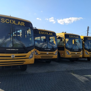 Campo do Tenente investe em quatro ônibus novos para frota de veículos escolares
