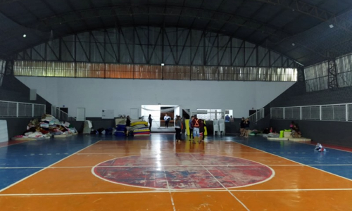 Temporal deixa famílias desabrigadas em Campo do Tenente
