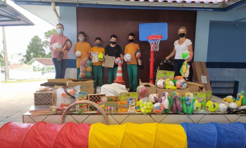 Escolas de Itaiópolis são contempladas com materiais de Educação Física