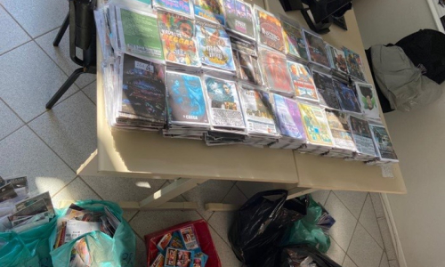 Polícia Civil apreende mais de 5 mil CDs e DVDs piratas em Riomafra