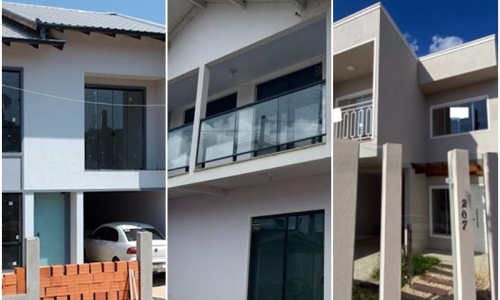 Conheça 4 sobrados disponíveis para venda em Riomafra