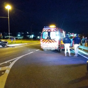 Homem fica ferido após colisão entre veículos na BR-116, em Mafra