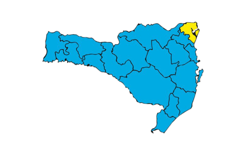 Covid-19: apenas uma região de Santa Catarina está em nível alto