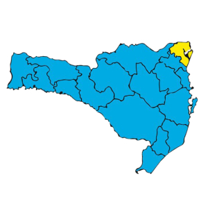 Covid-19: apenas uma região de Santa Catarina está em nível alto