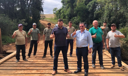 Prefeituras recuperam ponte entre Quitandinha e Campo do Tenente