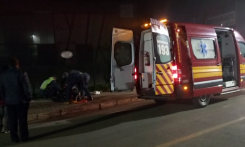 Homem fica gravemente ferido após queda de motocicleta em Mafra