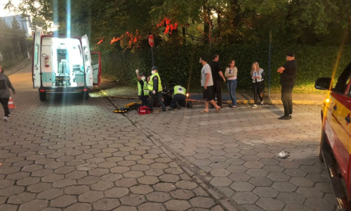 Motorista foge sem prestar socorro após colisão com moto em Mafra