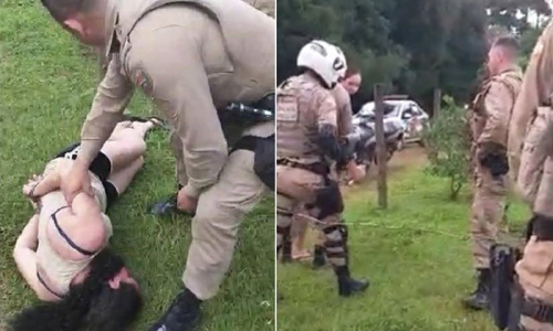 MP denuncia policiais acusados de ferir mulher durante abordagem em Mafra