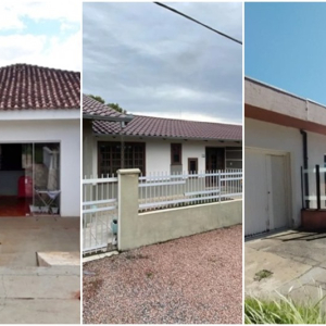 Conheça três casas disponíveis para venda em Riomafra