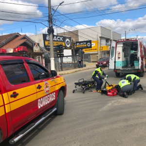 Motorista foge sem prestar socorro após colisão com moto na Vila Nova
