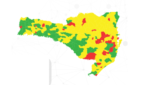 Mafra e Itaiópolis seguem no nível de médio risco para covid-19