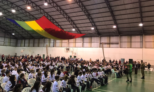 Polícia Militar de Mafra forma 308 alunos no Proerd