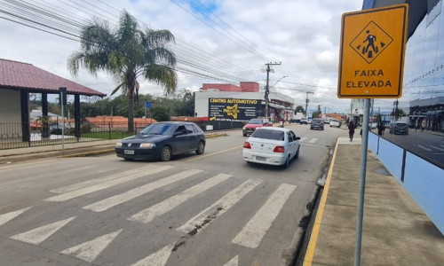 Rua Gustavo Friedrich registra mais de 10% do total de acidentes de trânsito, entenda