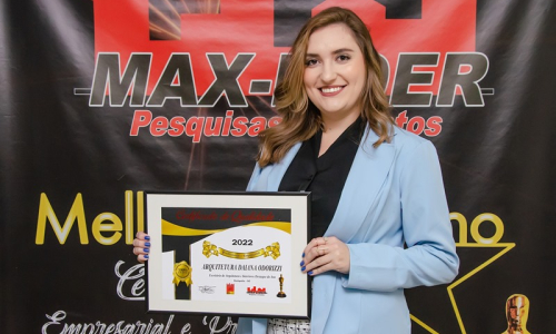 Pesquisa premia escritório de arquitetura Daiana Odorizzi em Itaiópolis