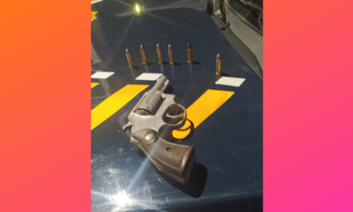 Homem é preso por porte ilegal de arma na BR-116, em Mafra