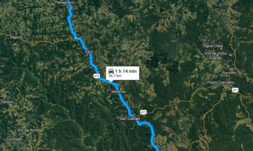 Casal e criança de um ano são resgatados em área isolada no interior de Itaiópolis