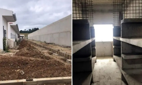 Construção de penitenciária em São Bento do Sul atinge 70% de conclusão