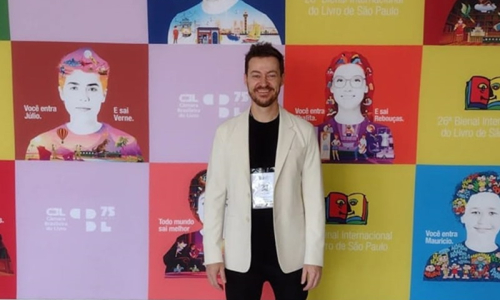 Escritor mafrense participa da Bienal do Livro de São Paulo