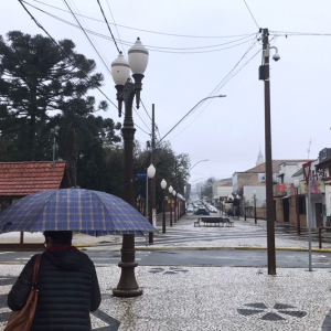 Semana começa com céu encoberto e chuva na região